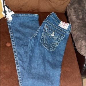 Low rise true Religion bootcut jeans